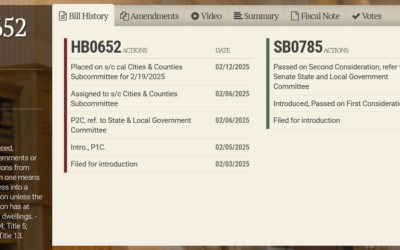 HB652 SB785 – KCPA Position